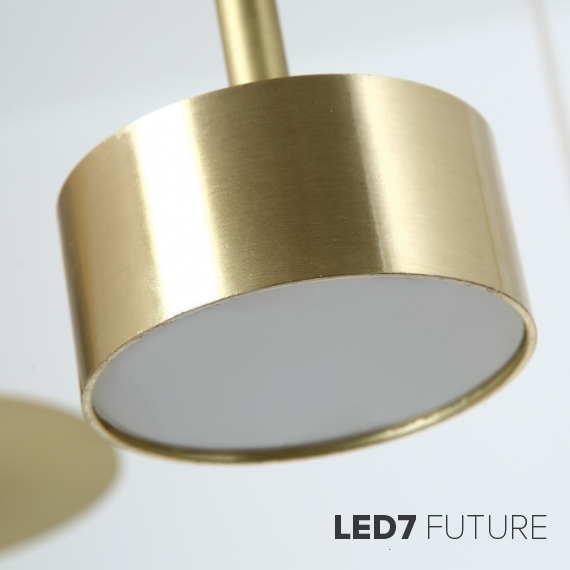 Loft Industry Modern - Brass Rain